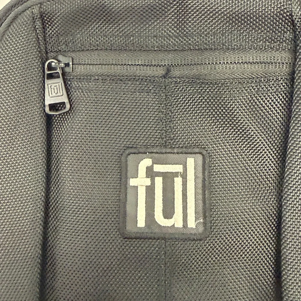 Ful black backpack